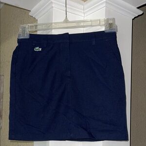Lacoste Navy Blue Skirt